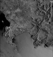 ERS multi-look intensity image of the Western Cape area.