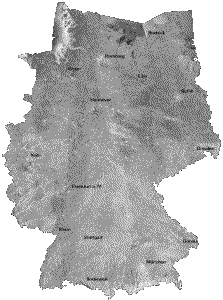 SAR Map of Germany