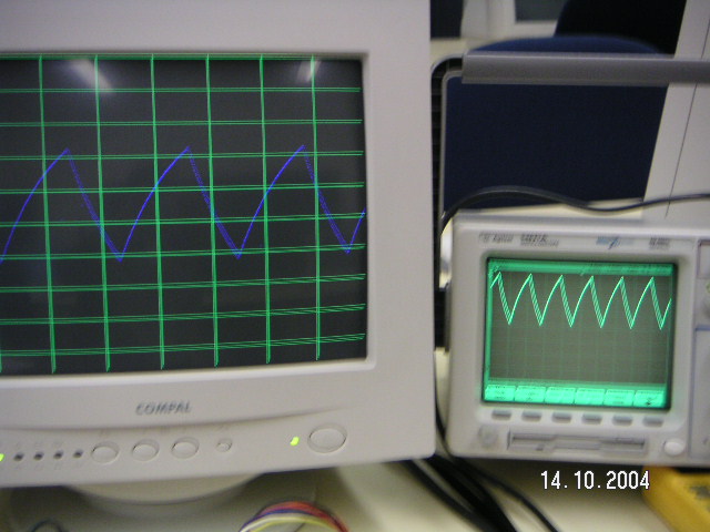 vga oscilloscope in action!